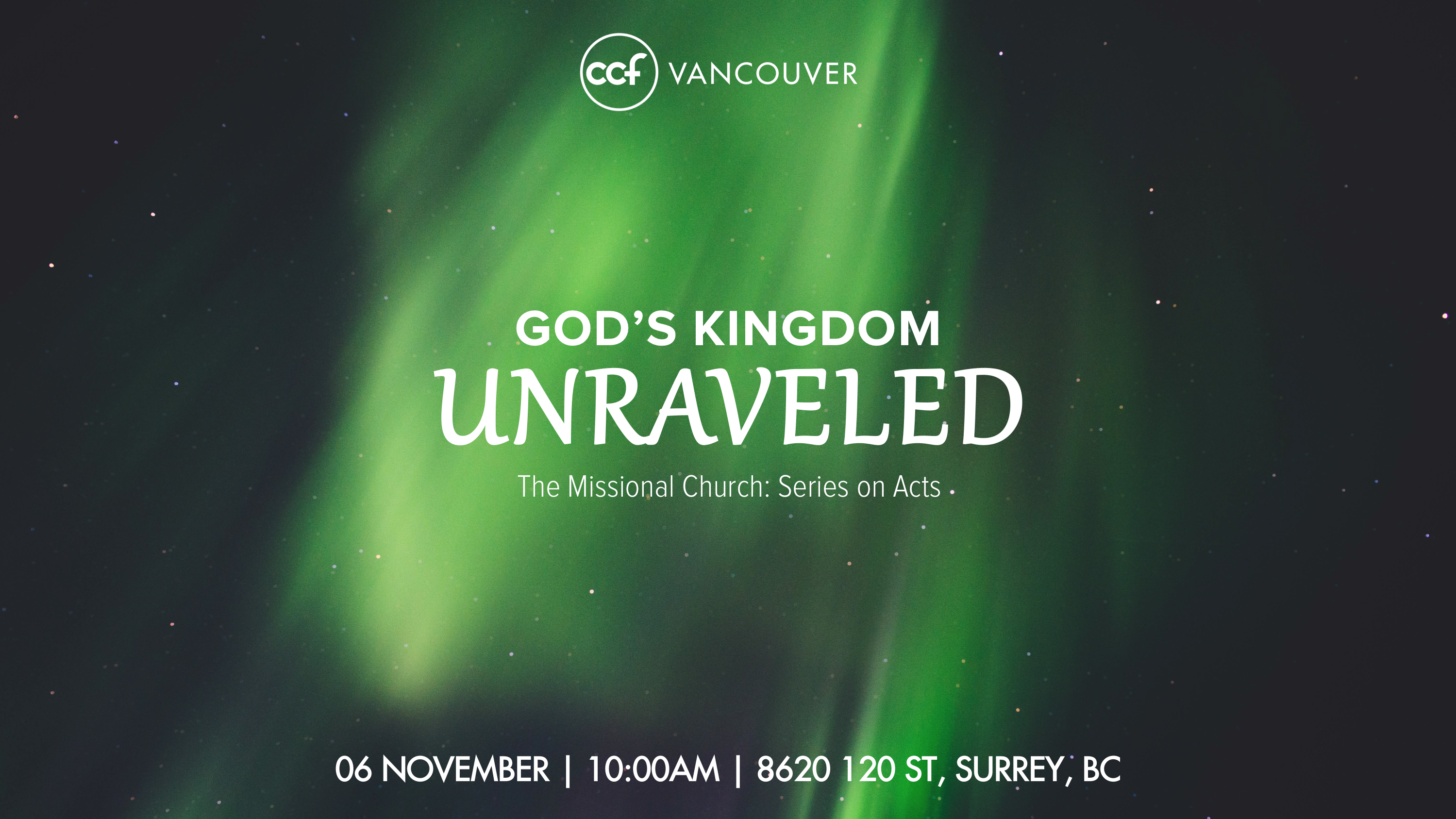 God's Kingdom Unraveled
